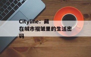 Cityline：藏在城市褶皱里的生活密码