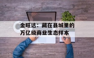 金旺达：藏在县城里的万亿级商业生态样本