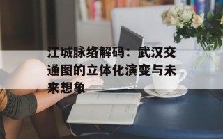 江城脉络解码：武汉交通图的立体化演变与未来想象