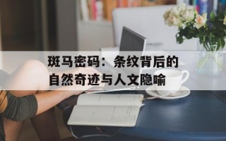 斑马密码：条纹背后的自然奇迹与人文隐喻