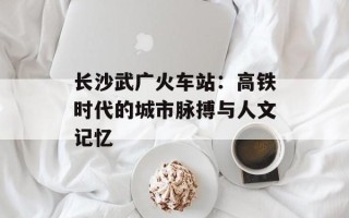 长沙武广火车站：高铁时代的城市脉搏与人文记忆