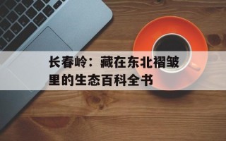 长春岭：藏在东北褶皱里的生态百科全书