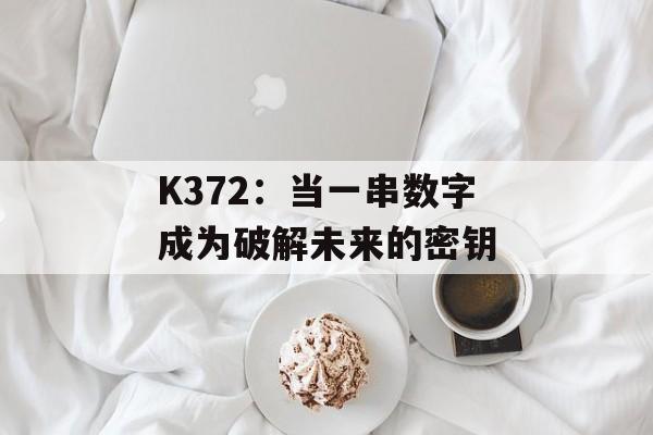 K372：当一串数字成为破解未来的密钥-第1张图片-